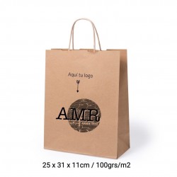Bolsas de papel KRAFT personalizadas